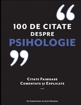 100 de citate despre Psihologie