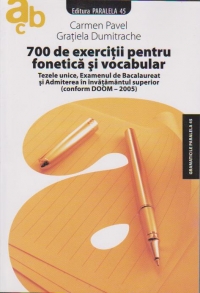 700 DE EXERCITII PENTRU FONETICA SI VOCABULAR