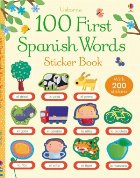 100 First Spanish words sticker