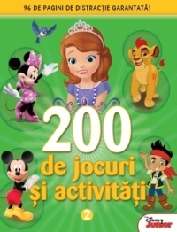200 de jocuri si activitati. 96 de pagini de distractie garantata