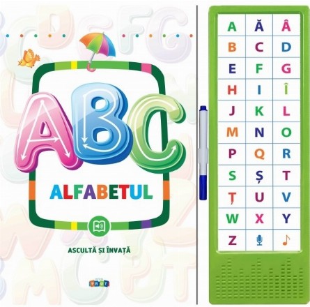 ABC Alfabetul. Asculta si invata