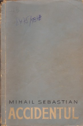 Accidentul - Mihail Sebastian