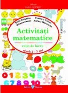 Activitati matematice Caiet lucru ani