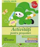 Activitati pentru prescolari. Grupa mica