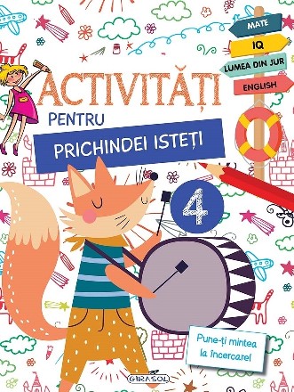 Activităţi pentru prichindei isteţi - Vol. 4 (Set of:Activităţi pentru prichindei isteţiVol. 4)