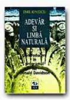 ADEVAR LIMBA NATURALA INTRODUCERE PROGRAMUL