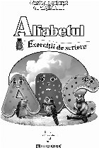 Alfabetul exerciţii scriere carte colorat