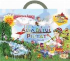Alfabetul pictat. Caiet de lucru pentru prescolari si scolarii mici la orele de Limba romana (alfabetar cu lit