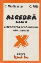 Algebra. Clasa a X-a - Rezolvarea problemelor din manual