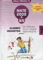 Algebra Geometrie Clasa VII Partea