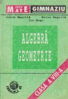 Algebra. Geometrie - Clasa VIII-a (partea II-a)