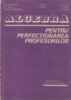 Algebra pentru perfectionarea profesorilor