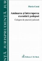 Amanarea si intreruperea executarii pedepsei. Culegere de practica judiciara