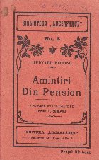 coperta Amintiri din pension