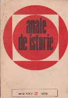 Anale istorie Anul XXV 2/1979