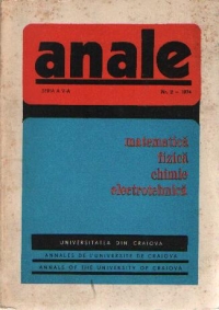 Anale - Matematica, Fizica, Chimie, Electrotehnica / Seria 1973