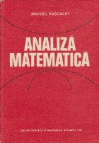 Analiza matematica Editia
