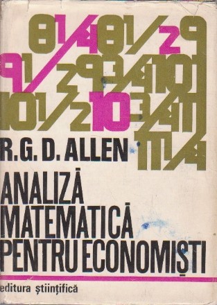 Analiza matematica pentru economisti
