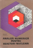 Analiza numerica pentru reactori nucleari