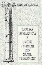 Analiza semantica unor termeni din