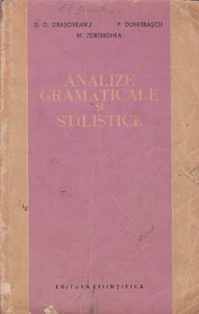 Analize gramaticale si stilistice