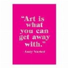 Andy Warhol Hardcover Book Sticky
