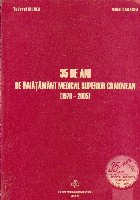 35 de ani de invatamant medical superior craiovean (1970-2005)