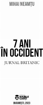 ani în Occident jurnal britanic