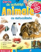 coperta Animale. Carte de activități cu autocolante
