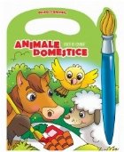 Animale domestice - carte de colorat