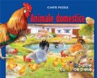 Animale domestice - Carte puzzle. 4 puzzle cu 48 de piese