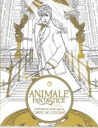 Animale fantastice si unde le poti gasi. Personaje si locuri magice. Carte de colorat