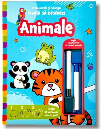 Animale : învaţă să desenezi pas cu pas!