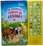 coperta Ce animale traiesc la ferma? - Carte sonora