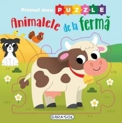 Animalele de la fermă : primul meu puzzle
