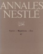 Annales Nestle - Cuivre, Magnesium, Zinc