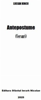 Antepostume (versuri)