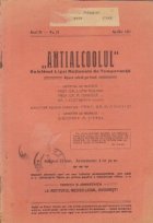Antialcoolul - Buletinul Ligei Nationale de Temperanta, Aprilie 1911 Antialcoolul - Buletinul Ligei Nationale de Temperanta, Aprilie 1911