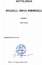 Antologia Magicul Mihai Eminescu poeme