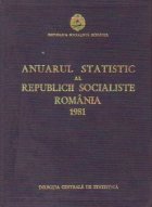 Anuarul Statistic al Republicii Socialiste Romania 1981