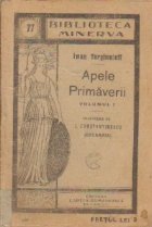 Apele Primaverii Volumul