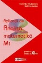 Aplicatii de analiza matematica