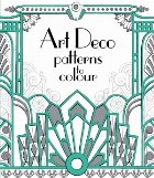 Art Deco patterns to colour