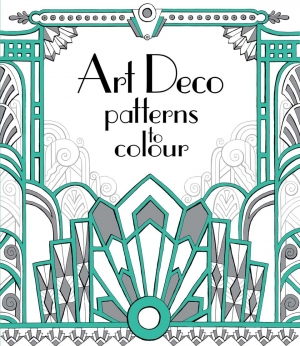 Art Deco patterns to colour