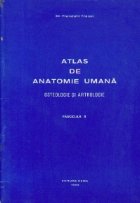 Atlas de Anatomie Umana - Osteologie si Artrologie, Fascicola II