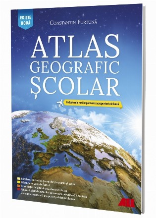 Atlas geografic școlar. Ediția 2020