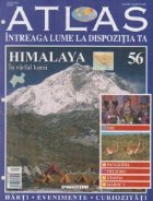 Atlas Intreaga lume dispozitia Himalaya