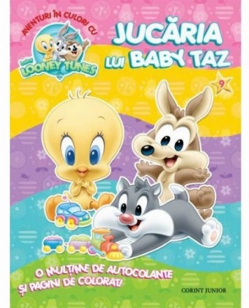 Aventuri în culori cu Baby Looney Tunes. Jucăria lui Baby Taz