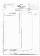 Aviz de Insotire a Marfii A4, 3 ex, hartie autocopiativa