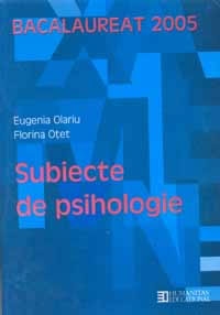 Bacalaureat 2004. Subiecte de psihologie Clasa a XII-a